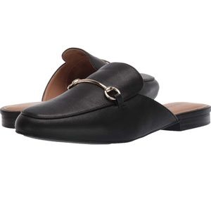 Black Mule slip ons